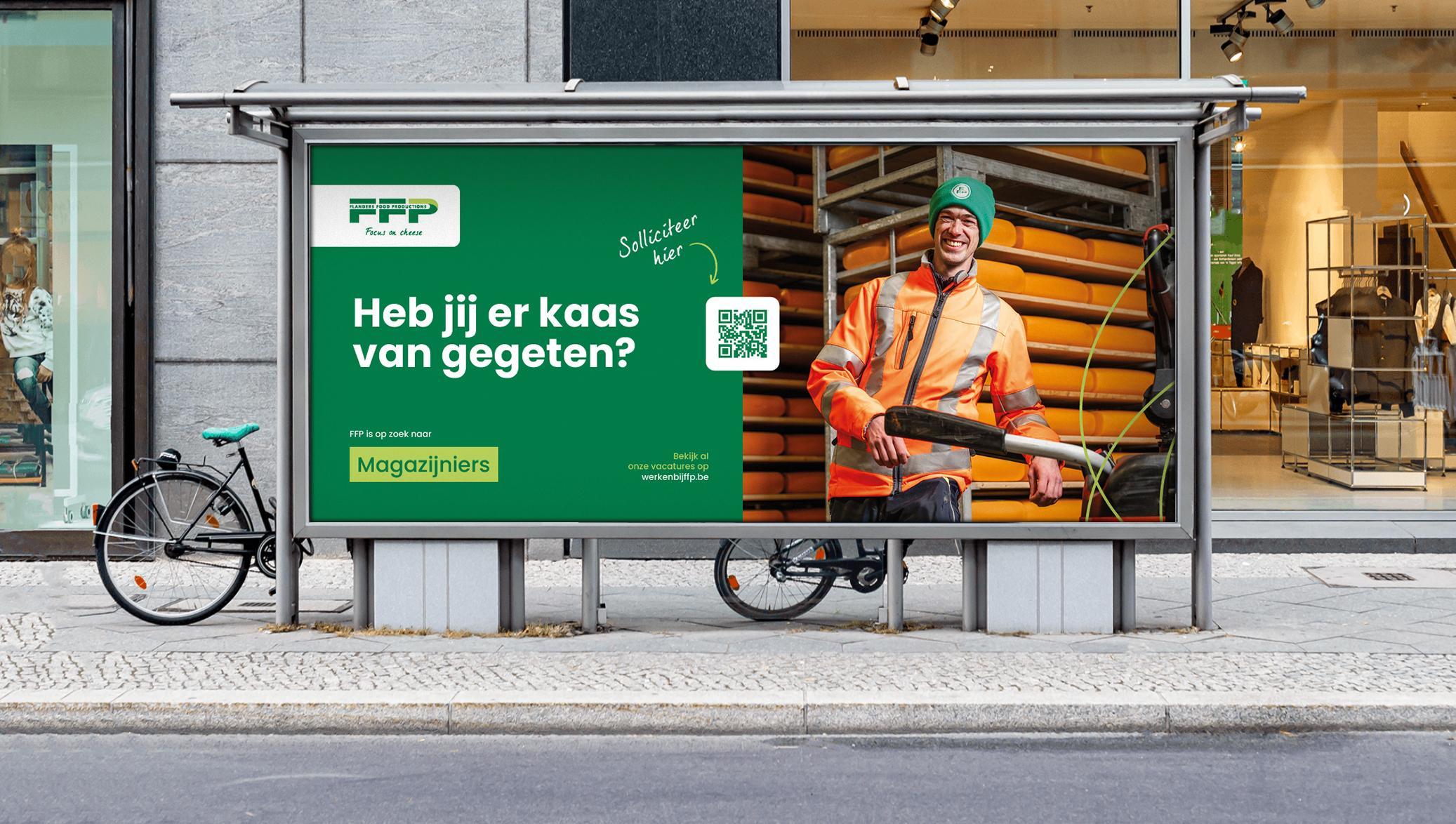 Hoe Flanders Food Productions haar nieuwe identiteit doortrok tot op de werkvloer: met echte mensen, een helder verhaal en een slimme ‘werken bij’-aanpak.