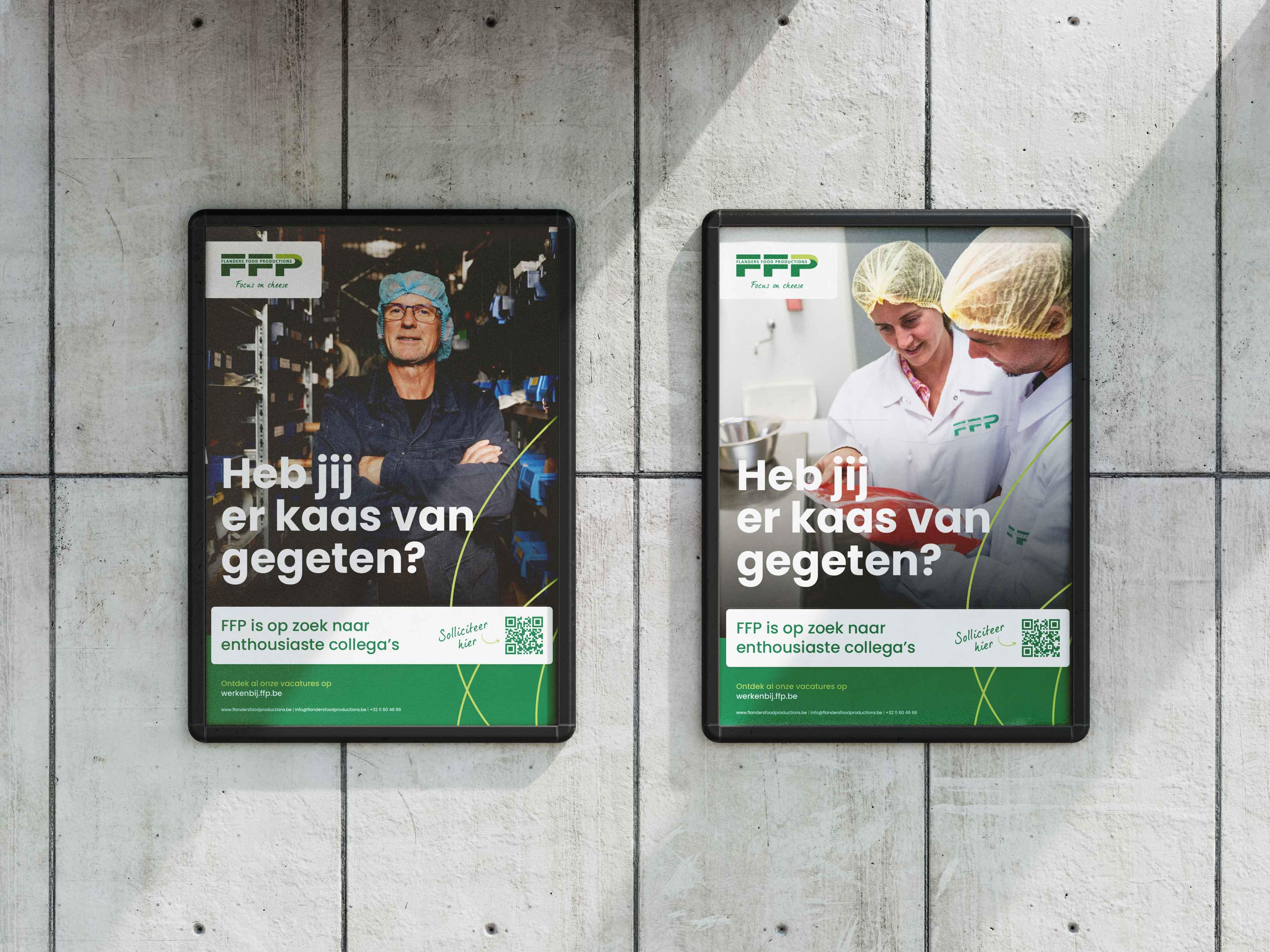 Hoe Flanders Food Productions haar nieuwe identiteit doortrok tot op de werkvloer: met echte mensen, een helder verhaal en een slimme ‘werken bij’-aanpak.