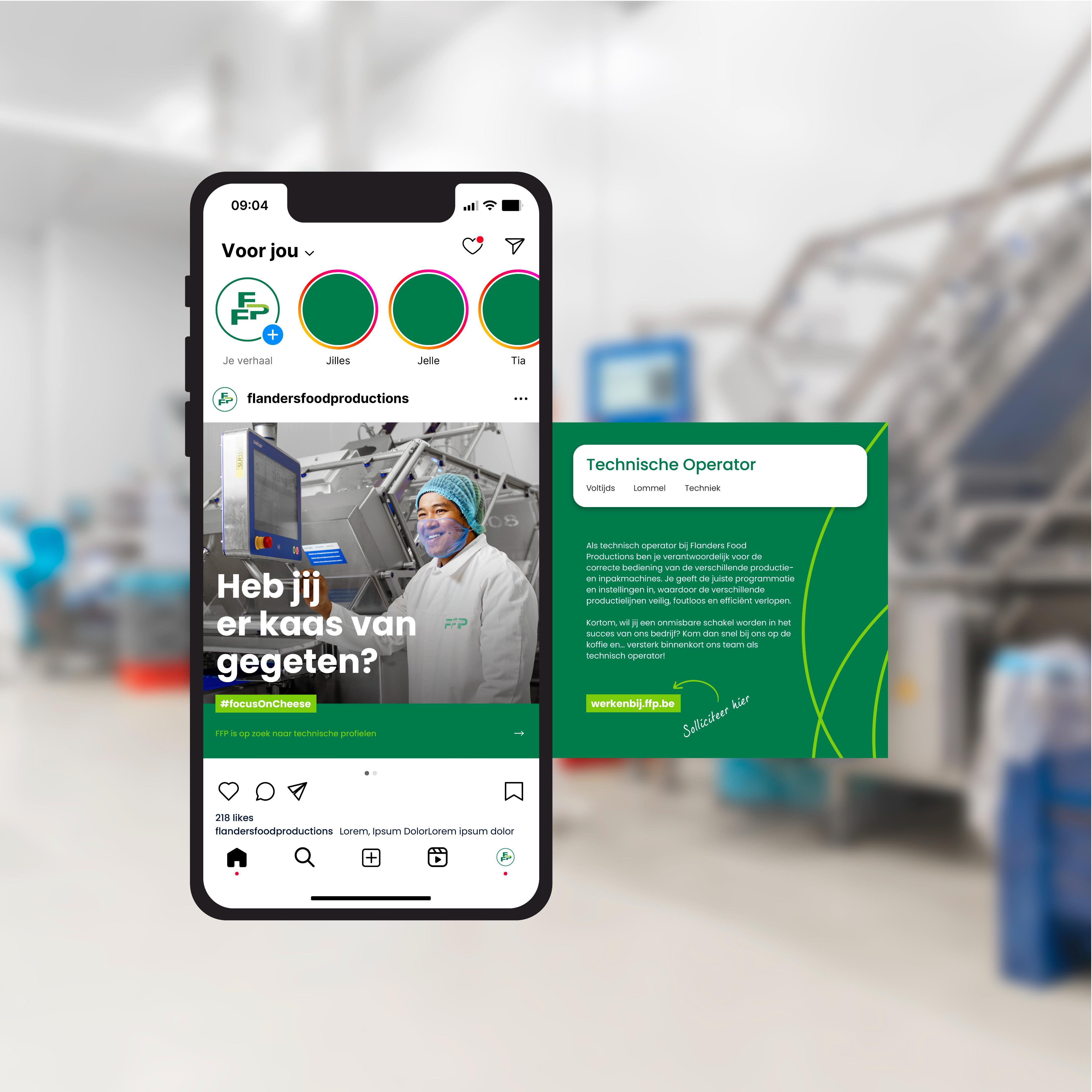 Hoe Flanders Food Productions haar nieuwe identiteit doortrok tot op de werkvloer: met echte mensen, een helder verhaal en een slimme ‘werken bij’-aanpak.