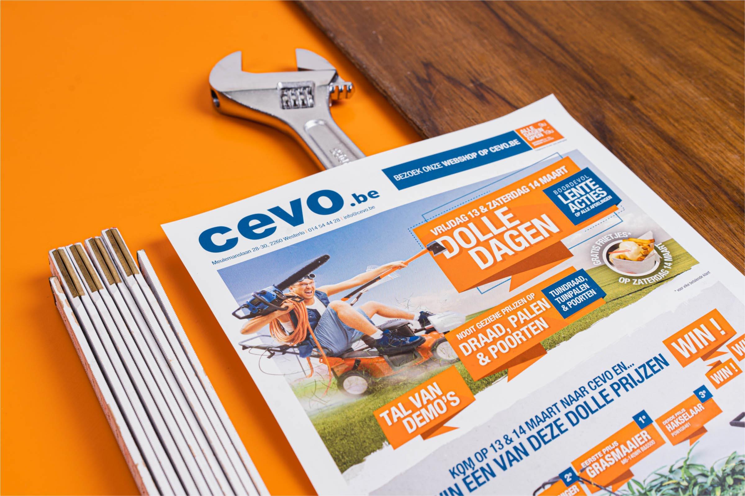 ntdek hoe Perfect Pixel het Cevo Bouwmarkt-magazine vernieuwde met een modern kleurenpalet en intuïtieve indeling, voor een warm en eigentijds resultaat.