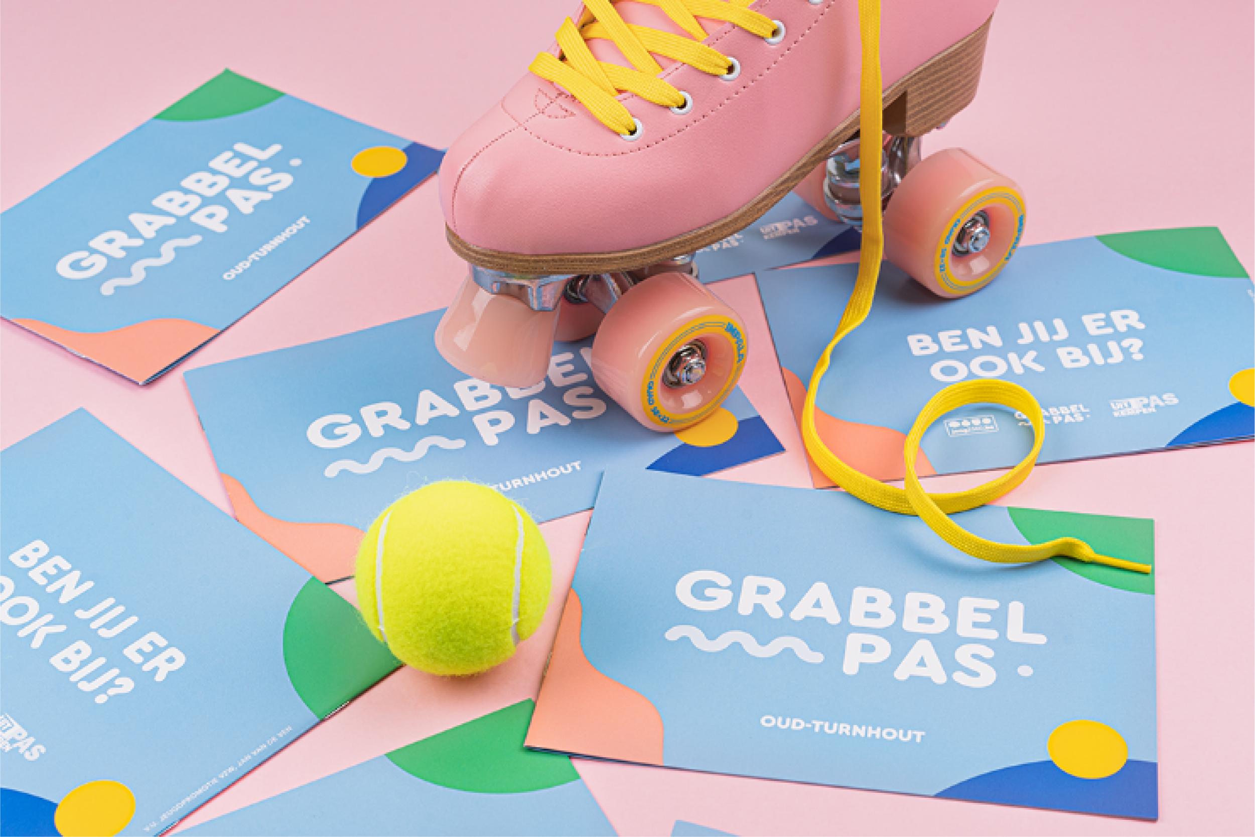 Perfect Pixel - Grabbelpas Oud-Turnhout Grabbelpas Oud-Turnhout kreeg aantrekkelijke brochures van Perfect Pixel, met speelse designs voor kinderen en kwaliteitsvolle uitvoering voor ouders.